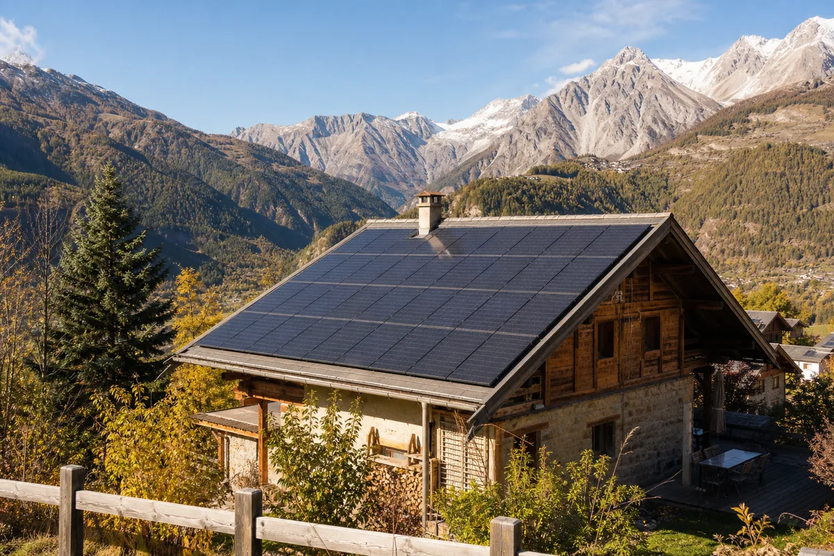 Installation photovoltaïque à Saint-Chaffrey (05330)